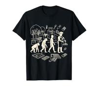 Chocolatier Evolution Cocoa Chocolate Making Design T-Shirt
