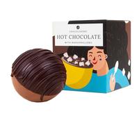 CHOCOLISSIMO chocolate gift - drinking chocolate in the shape of a ball filled with marshmallows - gift idea birthday, Christmas, Valentine's Day - for wife, mom