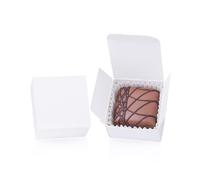CHOCOLISSIMO - single Belgian praline in a white box | gift idea | guest gift | give-away | giveaway | wedding | christening | man | woman | children | without alcohol | chocolate | guest