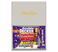Chocoluxe Co Chocolate Gift for Box Him & Her | Filled with Assorted Dairy Milk Selections | Gifts for All Occasions | Thank You Gifts for Women & Men, Leaving Gift for Colleagues | Letterbox Friendly
