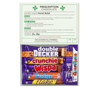 Chocoluxe Co Prescription Chocolate Gift Box | Made with Assortment of Dairy Milk Selections | Funny Get Well Soon Gifts For Men | Get Well Soon Gifts For Women | Surgery Recovery Gifts, Get Well Soon