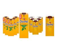Chocomel Dutch Original Chocolate Milk 750 ml and Chocomel Plant-Based 1 Litre Bundle (Pack of 12)- Creamy Ready-to-Drink Rich Cocoa, Gluten-Free, Vegetarian & Perfect for Everyday
