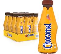 Chocomel Original Dutch Creamy Chocolate Milk 300 ml Bottle (Pack of 12) - Ready-to-Drink Rich Cocoa, Gluten-Free & Vegetarian Beverage