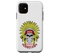 Choctaw Nation History Native American Warrior Tribal Art Case for iPhone 11