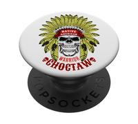 Choctaw Nation History Native American Warrior Tribal Art PopSockets Adhesive PopGrip