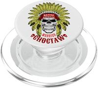 Choctaw Nation History Native American Warrior Tribal Art PopSockets PopGrip for MagSafe