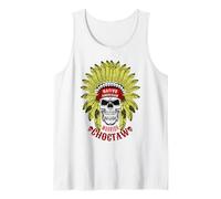 Choctaw Nation History Native American Warrior Tribal Art Tank Top
