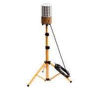 Choen 240V 150W Led Tripod Work Site Light on Stand,360 Degree Construction Light 21000 Lm,Waterproof,Impact Resistant and Large Lighting Area for Bu