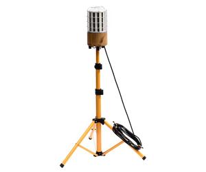 Choen 240V 150W Led Tripod Work Site Light on Stand,360 Degree Construction Light 21000 Lm,Waterproof,Impact Resistant and Large Lighting Area for Building Contractor,Workshop and Family