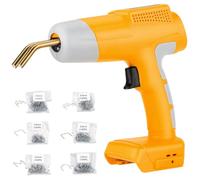 Choerinton Plastic Welder Compatible with Dewalt 20V Max Battery, with 600PCS Staples, Pure Copper Transformer, Rapid Heating, Plastic Welding Kit for Car Bumper, Dashboard & Repair(No Battery)