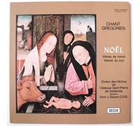 choeur des moines de l'abbaye st-pierre de solesmes - chant grégorien - noël : messe de minuit - messe de jour (33 tours)