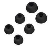 Chofit Ear Caps Compatible with Soundcore by Anker P20i/R50i Eartips, Soft Silicone Replacement in-Ear Ear Tips Earbuds Cushions Tip Covers, 3 Sizes 3 Pairs (Black)