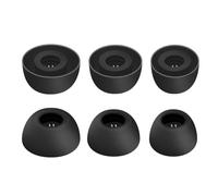 Chofit Ear Caps Cover Compatible with Huawei Freebuds 6i/5i Eartips, Soft Silicone Replacement in-Ear Ear Tips Earbuds Cushions Tip Covers for Huawei Freebuds 6i/5i/4i, 3 Sizes 3 Pairs (Black)