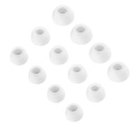 Chofit Ear Caps Cover Compatible with JBL Wave Beam Eartips, Soft Silicone Replacement in-Ear Ear Tips Earbuds Cushions Headset Sleeve Tip Covers, 3 Sizes 6 Pairs (White)