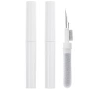 Chofit Earbuds Cleaning Kit Applied for POMUIC W23/Jxrev J53 J51/Drsaec J55 i52 J52/Renimer i50, Multi-functional Cleaning Pen Earphone Cleaning Tools, 2-Pack (White+White)