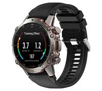 Chofit Replacement Straps Compatible with Amazfit Falcon Strap, Soft Sport Silicone Band 22mm QuickFit Bands Classic Wristband for Falcon (Black)