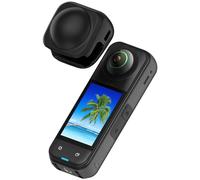 Chofit Silicone Lens Protective Cover Compatible with Insta360 X5, X4 Case- Ultimate Protection (Black)