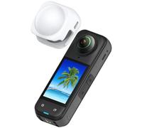 Chofit Silicone Lens Protective Cover Compatible with Insta360 X5, X4 Case- Ultimate Protection (White)