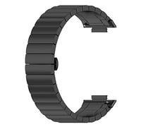 Chofit Straps Compatible with Huawei Watch Fit 2 Strap, Replacement Metal Stainless Steel Wristband Business Band for Huawei Watch Fit 2 (Black)
