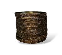 CHOHAN'S Handmade Glitter Bangles Set of 24 Lightweight Traditional Indian Bangles for Women & Girls,Festivals & Party Wear, Skin-Friendly Multi-Color Jewellery for Weddings (Antique, 6, Centimeters)