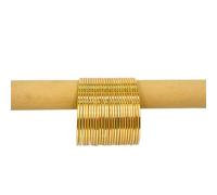 CHOHAN'S Indian Bollywood Churi Bangles Set for Women - Shiny Aluminium Traditional Ethnic Bangles for Wedding, Festival & Party Wear (Size 2.12, Multiple Colours) (Gold)