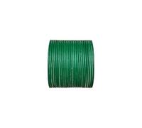 CHOHAN'S- Matt Churi bangles, Indian Chudi, Pakistani CHuria (Green, M(2.6)