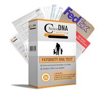 Choice DNA Paternity DNA Testing Kit, Paternity Test for Child and Father with 4 Swabs Per Person, DNA Kit with All Lab Fees Included, Paternity Test Kit at Home, Fast Private Results