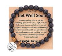 choice of all Get Well Soon Gifts for Women Anxiety Bracelet for Men Natural Stone Charm Bracelet for Women, L, Alloy, other