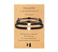 choice of all Mother Daughter Bracelets Mothers Day Gifts for Mom from Daughter Mommy and Me Matching Heart Valentine's Day Mother's Day Gifts for Mom Daughter, Adjustable, Alloy, no gemstone