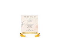 choice of all This Too Shall Pass Bracelet Inspirational Bangle Cuff Bracelet with Message Card Encouragement Inspirational Gifts for Family Friends, One Size, Zinc, no gemstone