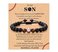 choice of all To My Son Basketball Soccer Gifts from Mom Sports Lover Players Birthday Graduation Mothers Day Gifts, adjustable, Brass, no gemstone