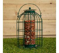 Nature's Market 6pk Wild Bird Hanging Nut Feeder with Squirrel Guard, Green