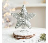 Choice of Decorative Star for Creating Memorable Moments this Holiday Season (Silver)