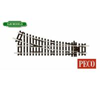 Peco Turnout ST-240 Setrack No.2 Right-Hand Insulfrog OO/HO Gauge Code 100