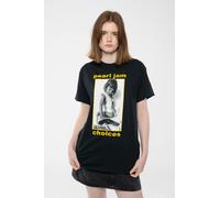 Choices Back Print T Shirt Pearl Jam Black M