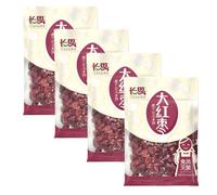 Choillse Chinese Big Red Jujube Dates 454g 長思大紅棗 (Pack of 4)