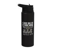 Choir Church Where Every Voice Matters Even Mine Christian Stainless Steel Insulated Water Bottle