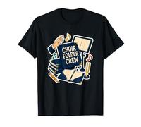 Choir Folder Crew Rehearsal Desk T-Shirt