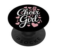 Choir Girl Vocal Performance Music Singers Proud Choir PopSockets Adhesive PopGrip