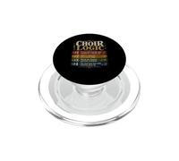 Choir Logic Alto Singer Humor Music PopSockets PopGrip for MagSafe