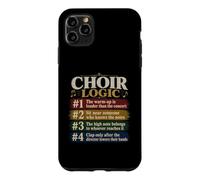 Choir Logic Choral Singer Music Case for iPhone 11 Pro Max
