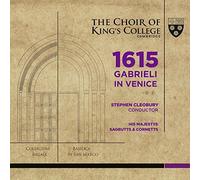 Giovanni Gabrieli : 1615 Gabrieli in Venice CD SACD with Blu-ray Audio 2 discs
