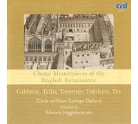 CHOIR OF NEW COLLEGE - ENGLISH RENAISSANCE - CD - J3z