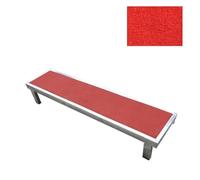 Choir Risers Folding Choral Stairs Stage Riser Platform Based Metal Anti-Slip Portable Stage Platform Multi-Level Home Theater Seating，Portable Step Stands for Choir Performances, Outdoor St