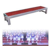 Choir Risers Folding Choral Stairs Stage Riser Platform Based Metal Anti-Slip Portable Stage Platform Multi-Level，Non-Slip Choral Stage Platform Treads, Durable Commercial Stair Mats for Sch