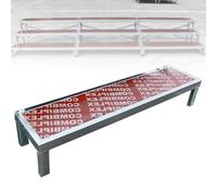 Choir Stage Risers, 1/2 Tiers Metal Anti-Slip Standing Commercial Stair Riser Platform for School, Church, Theater, Concert Hall, Photo Booth