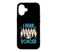 Choir Teacher I Hear Voices Funny Music Design Case for iPhone 16