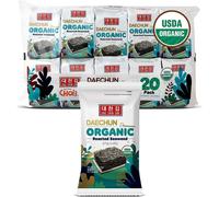 CHOIS 1 Organic DAECHUN Seaweed Snacks 20 Pack Original Product of Korea Pr