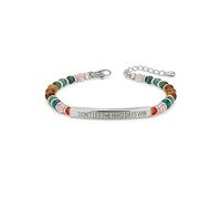 Choistily Dont Let The Hard Days Win Bracelet for Women Adjustable Handmade Braided Bracelet Stainless Steel Tube Engraved Inspirational Bracelet for Women Men Inspirational Jewelry Gifts, adjustable