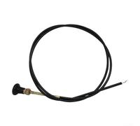 Choke Cable Replacement for Lawn Mowers - 60 3/4-Inch Pull Wire with Metal-Plastic Construction, Compatible with Part Numbers 054-8017-00 and 290-610, Black, 1-Piece